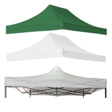 Telo ricambio Gazebo Cilvani per Tetto 3x3 3x4,5 e 3x2 colori bianco e verde