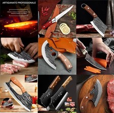 SET Di Coltelli Da Cucina Multifunzionali Forgiati In Acciaio Inossidabile