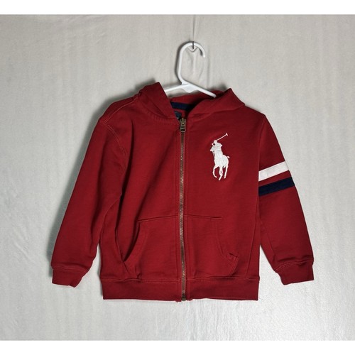 Felpa polo ralph - polo, rossa