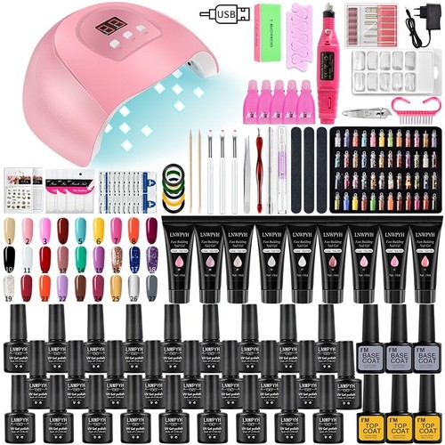 Set manicure smalto gel set