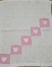 copertina di lana, rosa e