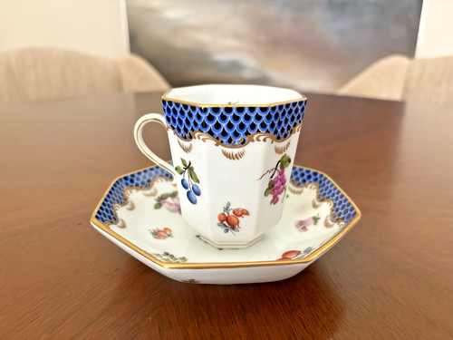 Tazza piattino cioccolato - tazza,