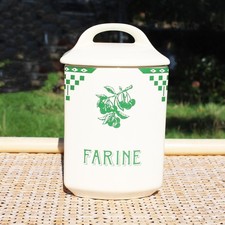 Pot à épices Farine / damier