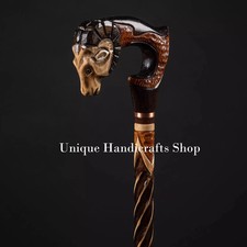 Ram handle wooden walking