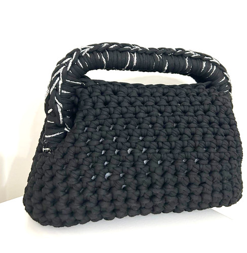 Borsa uncinetto fatta mano - uncinetto,