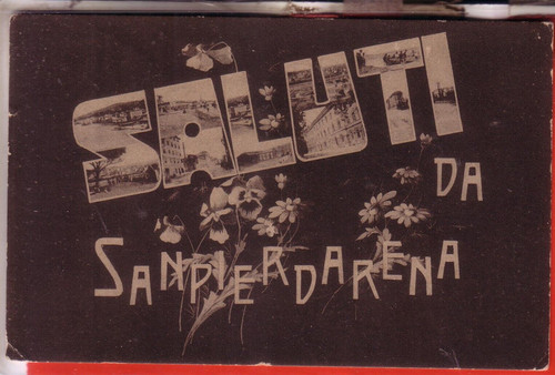 Cartolina sampierdarena - cartolina,