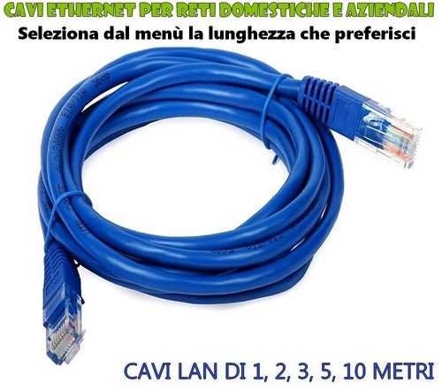 Cavi ethernet lan 8p8c - lan, rj-45