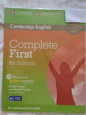Complete first for schools - for,