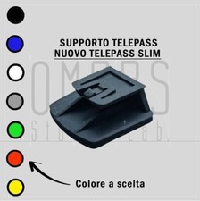1x Supporto TELEPASS - Slim Auto Clip fissaggio al parabrezza Nuovo Modello