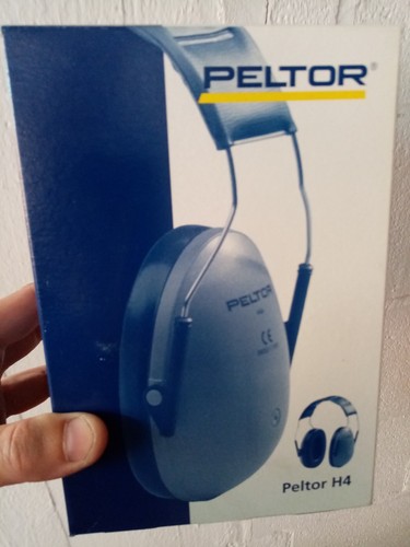 Cuffie peltor blu - blu, nuove