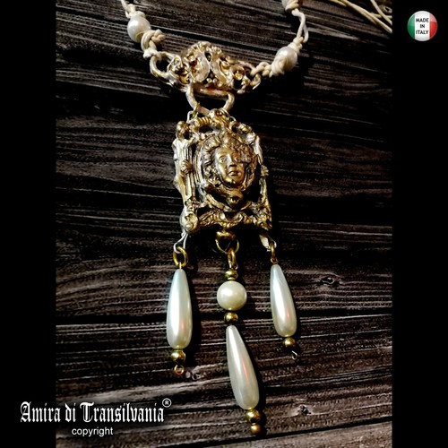 Collana pendaglio amuleto - collana,