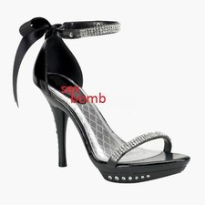 SEXY sandali neri cinturino