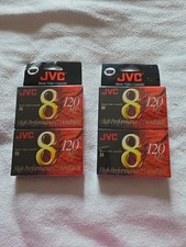 Videocassette JVC 8mm, 120mp