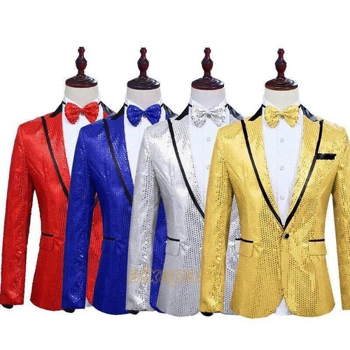 Giacca uomo glitter abito