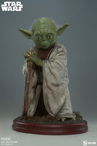 Sideshow yoda life size - yoda, figure