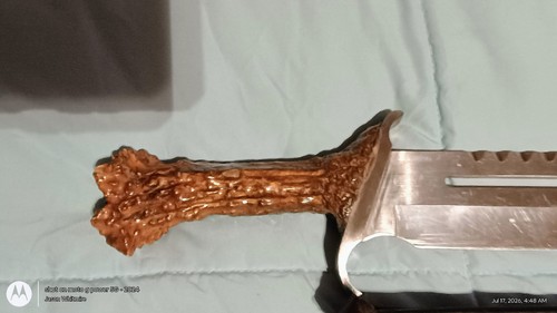 Rambo bowie with - 3, customized