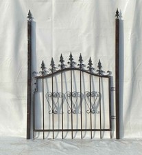 Set porta da giardino in ferro
