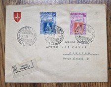 AMG-FTT  Trieste A  ITALY - 1951 FDC Serie Centenario Francobolli Di Toscana!!!