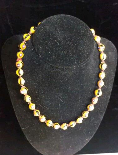 Collana vetro murano - in,