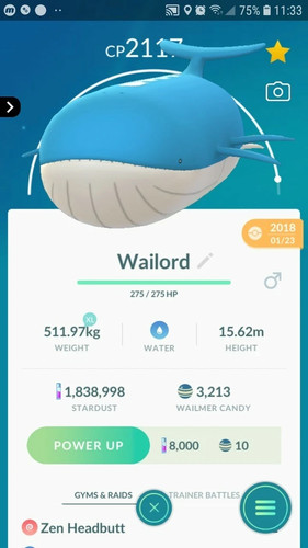 Wailord - , (evoluzione