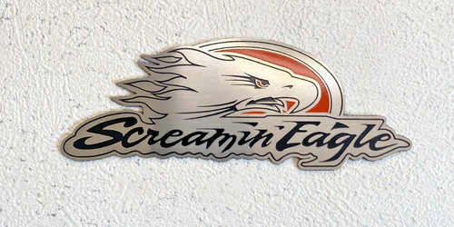 Distintivo emblema screamin - distintivo,