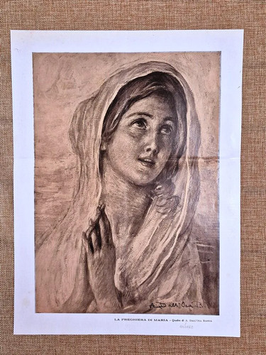 Preghiera maria quadro - la,