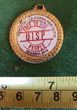 MEDAGLIA MARATONA UISP MARATHON ROMA REBIBBIA 2004 50MM GARA PODISTICA 30MM