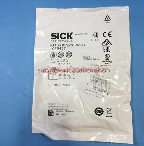 Sensore 1pz nuovo - nuovo, sick