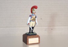 Rosa Miniature Napoleonico Francese Carabinieri Trooper Waterloo 1815 Om