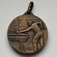 Medaglia Biliardo Carambola - Splendida Incisione