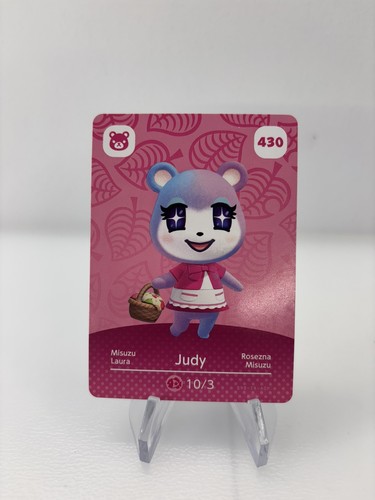 Scheda amiibo nintendo animal - scheda,