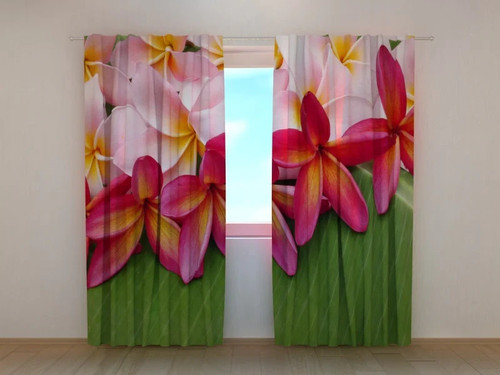 Tende fiori tropicali - tende,