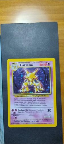 Alakazam 102 holo - alakazam, pokemon
