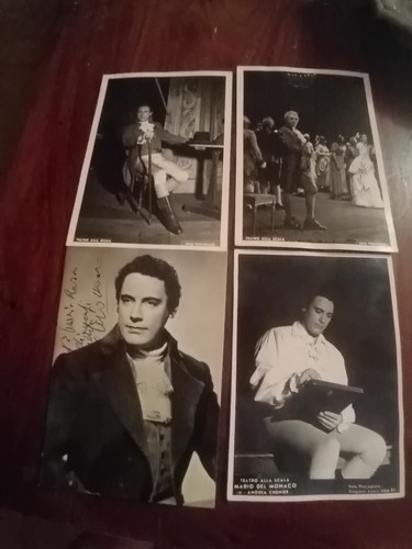 Autografo mario del - autografo,