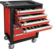Carrello portautensili completo attrezzi officina 172 pz cassetti porta utensili