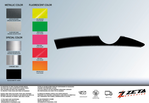 Adesivo fascia serbatoio - adesivo,