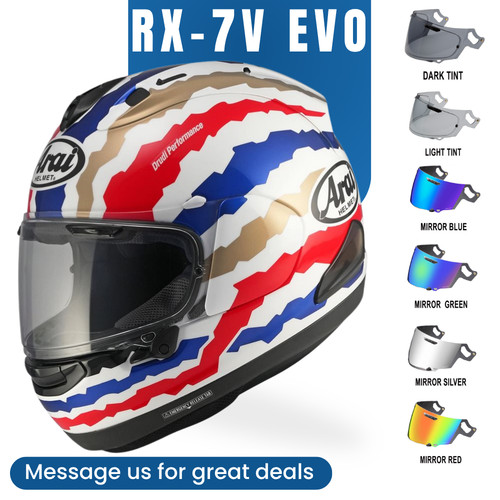 Casco moto arai - rx-7v, evo