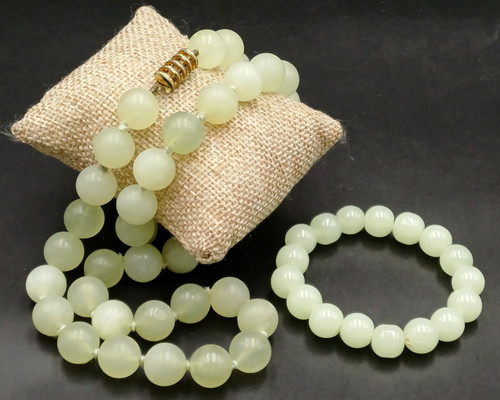 Crisoprasio set collana - crisoprasio,