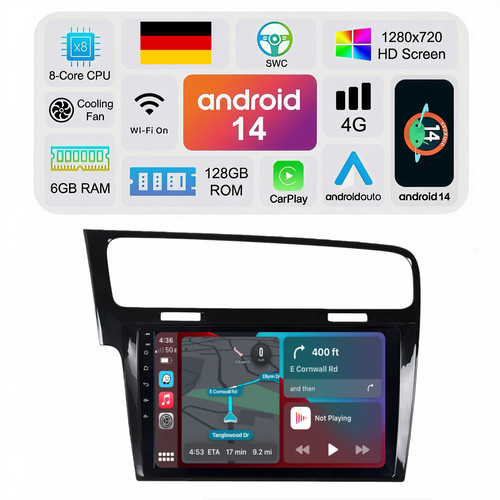 128gb per golf - 6+128gb, mk7