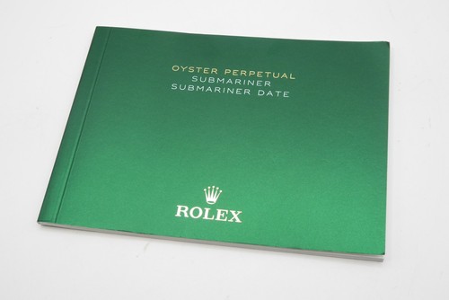Opuscolo data rolex - data, submariner