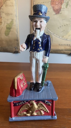 Monete bank zio - us, vintage