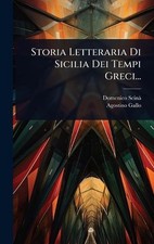Storia Letteraria Di Sicilia