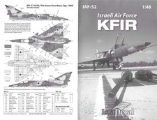 ISRADECAL IAF-52 - KFIR