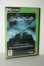 AGATHA CHRISTIE E NON NE RIMASE NESSUNO GIOCO USATO PC CDROM VER ITA FR1 54562