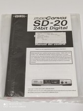 Manuale uso originale edirol - originale,