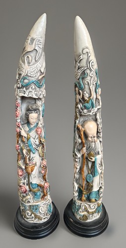 Riproduzione coppia sculture - riproduzione,