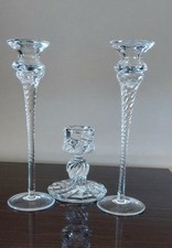 N. 6 Candelieri Cristallo e