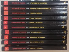Lotto Segretissimo SAS Gerard De Williers 10 volumi di cui 3 inediti