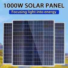 Pannello Solare Fotovoltaico 500W1000W 12V, Kit Power Bank100AController Piastra Solare