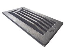 Griglia in ghisa cm 30x16 con rinforzo camino stufa barbecue fondello per cenere